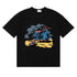 Rhude T-shirts Beach Coconut House Printed Cotton Casual Crew Neck Short Sleeve Men and Women