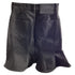 Women's Marc Jacobs Fluted Denim Mini Skirt in Black Cotton