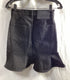 Women's Marc Jacobs Fluted Denim Mini Skirt in Black Cotton