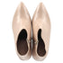 Women's Stuart Weitzman Block-Heel Ankle Boots in Nude Leather