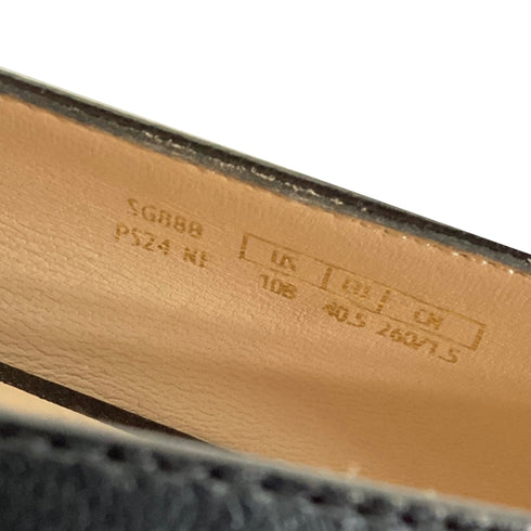 Women's Stuart Weitzman Sleek Cap Toe Bow Flats in Black Leather