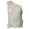 Women's Ulla Johnson Ravenna One-Shoulder Blouse in White Polyester