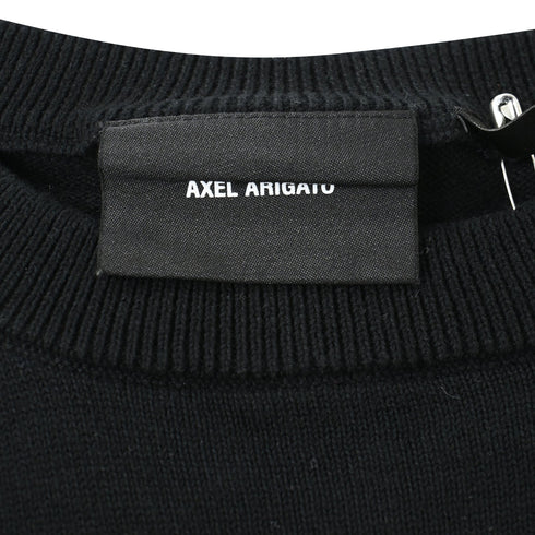Women's Axel Arigato Knitted Bunny Printed T-Shirt in Black Cotton