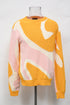 Men's MCM Knitted Color-Block Sweater in Multicolor Cotton