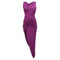 Women's Vivienne Westwood Draped Maxi Dress in Violet Cotton