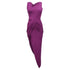Women's Vivienne Westwood Draped Maxi Dress in Violet Cotton