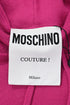 Men's Moschino Couture Bear Hoodie in Pink Cotton