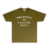 Gallery Dept T Shirt Retro Printed Loose Short-Sleeved Shirt