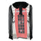 Women's Moschino Cheap & Chic London Telephone Print Top in Multicolor Silk