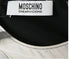 Women's Moschino Cheap & Chic London Telephone Print Top in Multicolor Silk