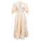 Women's Ulla Johnson Wilda Midi Tiered Dress Cream Cotton