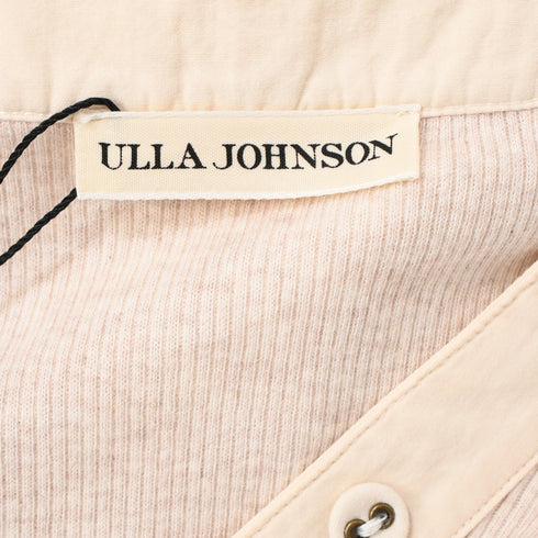 Women's Ulla Johnson Wilda Midi Tiered Dress Cream Cotton