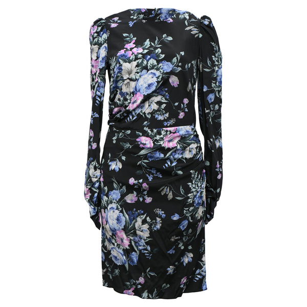 Women's Zimmermann Floral Printed Mini Dress in Multicolor Silk