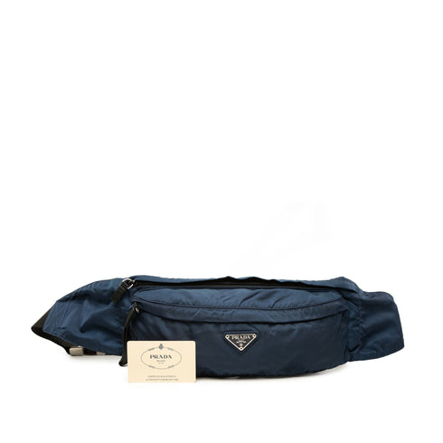 Zip Waist Bag Tessuto Medium