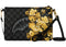 Sprayground Gold Floral Remix Crossover Clutch Bag Black/Gold