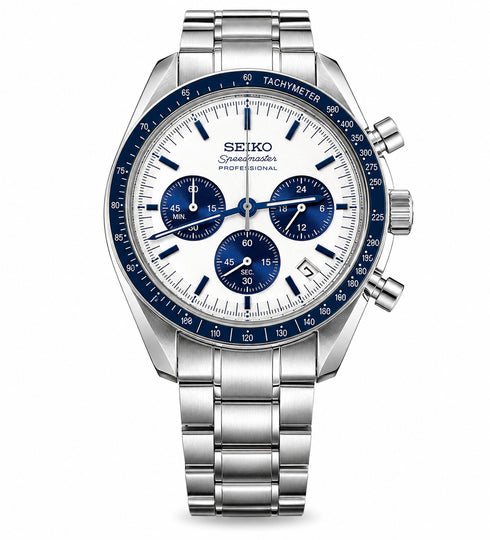 Seiko Mod Speedmaster Snoopy Blue