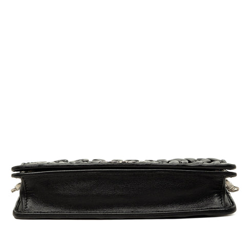 Chain Wallet Crossbody Nappa Gaufre