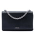 Chain Flap Crossbody Bag Tessuto and Saffiano Leather Medium