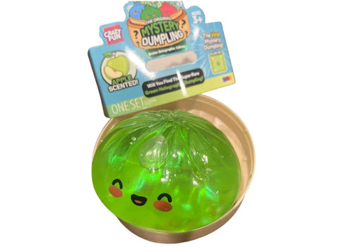 Squishy Bun The Original Mystery Dumpling Apple Scented Green Holographic Dumpling Chase