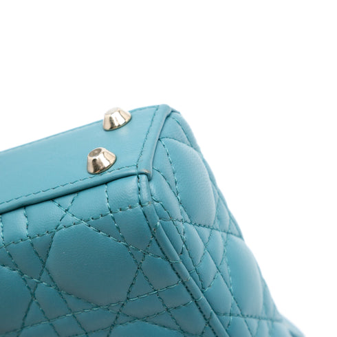 Lady Dior Bag Cannage Quilt Lambskin Micro