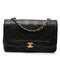 Vintage CC Chain Flap Bag Quilted Lambskin Medium