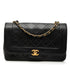 Vintage CC Chain Flap Bag Quilted Lambskin Medium