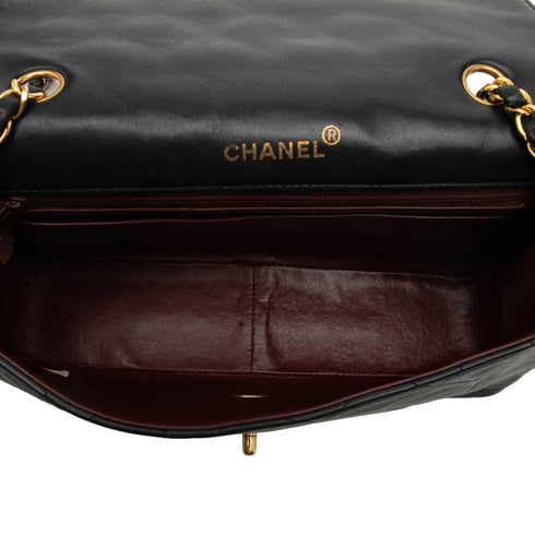 Vintage CC Chain Flap Bag Quilted Lambskin Medium