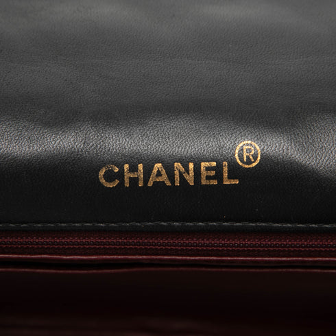 Vintage CC Chain Flap Bag Quilted Lambskin Medium