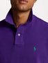 RALPH LAUREN Slim Fit Mesh Polo Shirt Cabana Purple