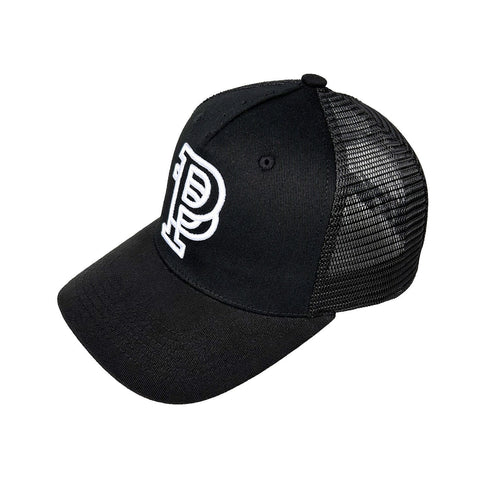Purple Hat Mesh Stitching Embroidery PB001#