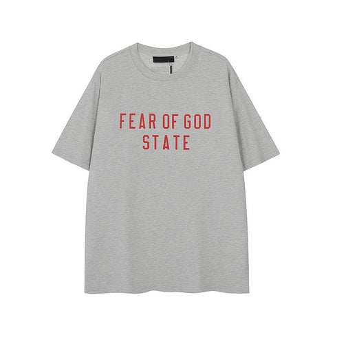 FW24 STATE T-Shirt / Shorts / Set - Set Gray