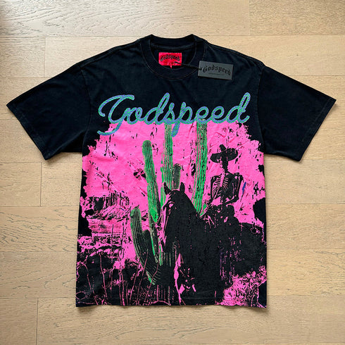 Godspeed T-shirts Retro Fantasy Pattern