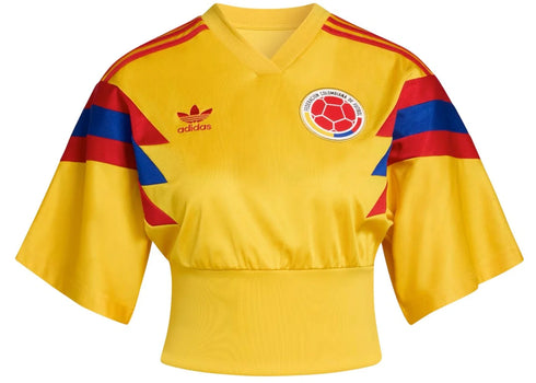 adidas Women's Colombia Reconstructed Bringback II Jersey Bold Gold