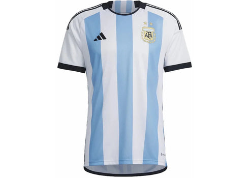 adidas Argentina 2022 Stadium Home Jersey White/Light Blue