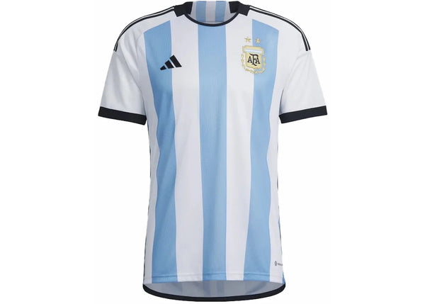 adidas Argentina 2022 Stadium Home Jersey White/Light Blue