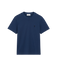 T-shirt Bleu Marine Ami de Coeur Noir en Coton