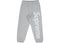 Supreme Satin Applique Sweatpant (SS26) Heather Grey