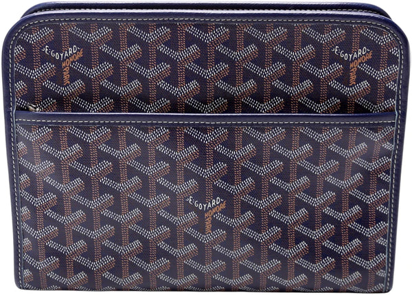 Goyard Jouvence Toiletry Bag PM Navy Blue