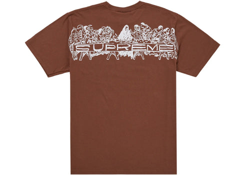 Supreme Supper Tee Brown