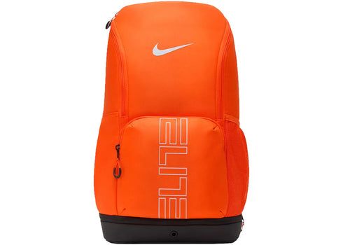 Nike Varsity Elite Backpack Safety Orange/Black/Wolf Grey