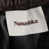 Men's Nanushka Jain Okobor Alt-Leather Relaxed Pants in Black Polyester