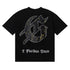 Godspeed T-shirts Skull Landscape Printing Cotton Casual Short Sleeves Men and Women