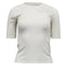 Women's Reformation Ribbed Top in White Cotton