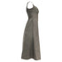 Women's Reformation Houndstooth Print Midi Length Dress in Brown Polyester