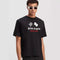 Palm Angels T-shirt Racing Flag Letter Print Short Sleeve T-shirt