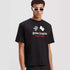 Palm Angels T-shirt Racing Flag Letter Print Short Sleeve T-shirt