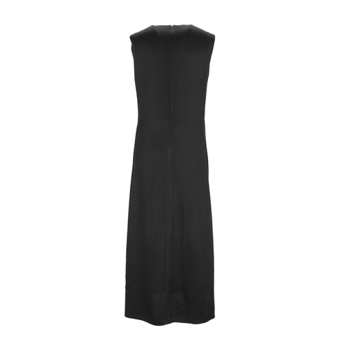 Women's Joseph Maxi Dress in Black Viscose