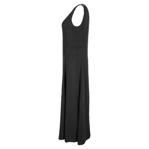 Women's Joseph Maxi Dress in Black Viscose