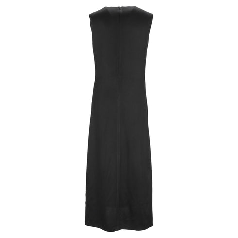 Women's Joseph Maxi Dress in Black Viscose