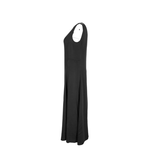Women's Joseph Maxi Dress in Black Viscose